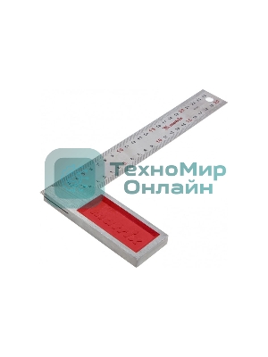 Угольник Matrix стальной, градуировка, 250 мм