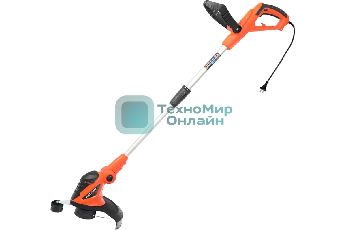 Триммер электрический Patriot PT 500 380Вт неразбор.штан. реж.эл.:леска