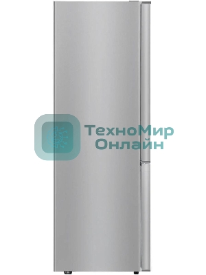 Холодильник Hyundai CC2054SL серебристый двухкамерный 120/34л морозилка снизу