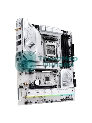 Материнская плата ASRock X870 STEEL LEGEND WIFI, AM5, AMD X870, 4xDDR5, 4xSATA, 3xM.2, 1xPCIe 5.0 x16, 1xPCIe 5.0 x4, 1xHDMI, 1x2.5Gb LAN, Wi-Fi 7, Bluetooth 5.4, 2xUSB-C 40Gbps, 2xUSB-A 10Gbps, 3xUSB-A 5Gbps, 4xUSB-A 2.0, 1xTOSLINK, 2x3.5 мм, 7.1, ATX