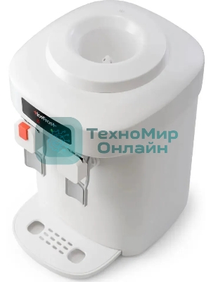 Кулер для воды Hotfrost D65E, верхняя загрузка, нагрев 90 °С, охлаждение 10 °С, белый