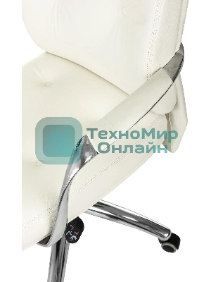Кресло Бюрократ DAO/WHITE белый, кожа