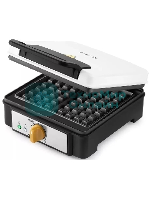 Вафельница Kitfort КТ-1692 1200Вт белый/черный