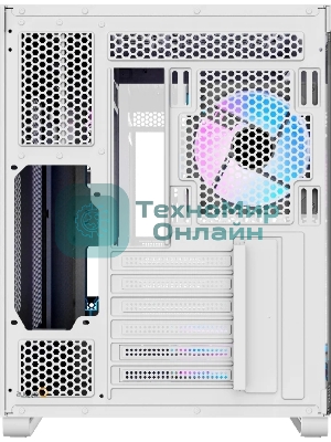 Компьютерный корпус Ocypus Iota C70 WH ARGb ATX/win/белый/6 ARGb fans/no PSU/Tempered Glass