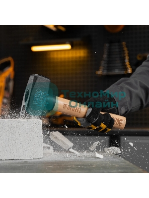 Кувалда Denzel 2000 г, кованая головка, буковая рукоятка