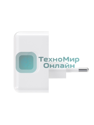 Сетевое зарядное устройство Maxvi CHL-603PD Type-C\USB 30W 6A (3A+3A) PD QC3.0, белый