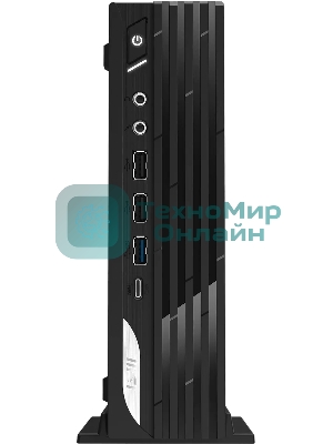 Мини-ПК MSI Pro DP21 13M Mini Core i3-14100 (3.5GHz), 8Gb DDR4 SO-DIMM, 512Gb SSD M.2, Intel UHD Graphics 730, noDVD, WiFi, BT, 120W, VESA, COM Port, no keyboard&mouse, noOS, 1y war-ty (9S6-B0A431-1071)