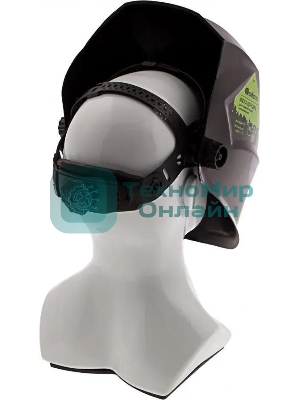 Щиток защитный Сибртех лицевой маска сварщика с автозатемнением Ф5, коробка