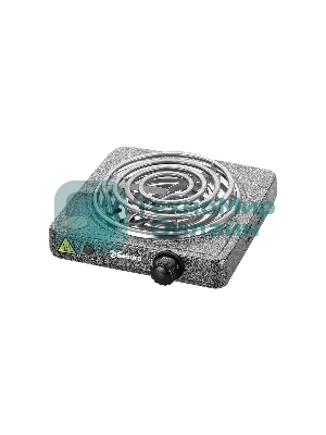 Плита настольная электрическая Sakura ПЭ-08 1500Вт 150мм 1конф/спир графит