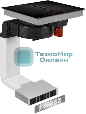 Комплект воздуховодов Maunfeld MIDS834 с фильтром CF314MW (для MIHC834SF2BK)