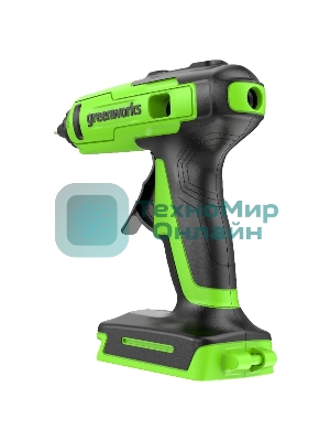 Пистолет клеевой аккумуляторный GreenWorks G24GLG, 24V, 11 мм, без АКБ и ЗУ (3502207)