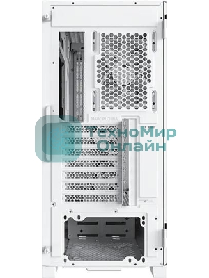 Компьютерный корпус Montech SKY ONE Lite белый без БП ATX 3x120mm 2xUSB3.0 1xUSB3.1 audio bott PSU