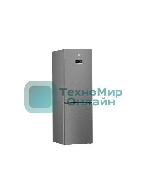 Холодильник Beko B3RCNK362HX нержавеющая сталь двухкамерный 220/100л морозилка снизу Total No Frost