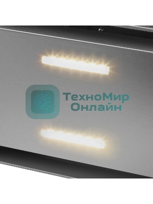 Вытяжка пристенная островная Maunfeld Bath Plus 402 нержавеющая сталь, 40 см, 1150 куб. м/ч, 52 дБ