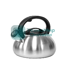 Чайник для плиты AUFFMAN AM-3401 из нержавеющей стали со свистком 3 л