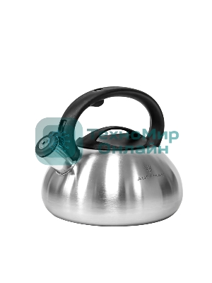 Чайник для плиты AUFFMAN AM-3401 из нержавеющей стали со свистком 3 л