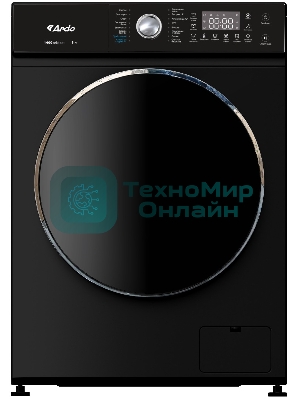 Стиральная машина ARDO WTH81451B2 черный, загрузка фронтальная 8кг, 1400 об/мин, класс: А+++