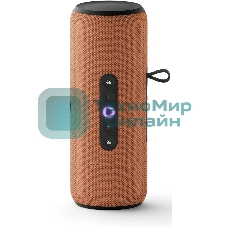 Умная колонка Яндекс Станция Стрит, 30Вт, компактная, 2 динамика, Wi-Fi, Bluetooth 5.0, Алиса, оранжевый