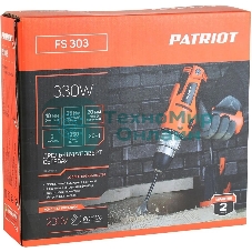 Дрель-шуруповерт Patriot FS 303, 330 Вт, 25 Нм, щеточный