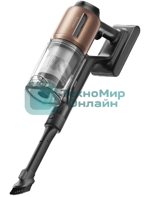 Пылесос вертикальный Dreame Z20 AquaCycle черный/бронзовый, питание от аккумулятора, 250 Вт, уборка влажная/сухая, пылесборник 0.6 л
