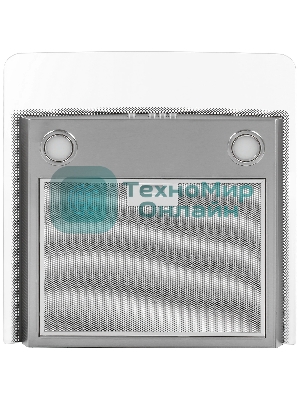 Вытяжка каминная Elikor Аметист 50Н-430-К3Д серебристый, 50 см, 430 куб. м/ч, 54 дБ