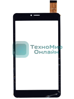 Сенсорное стекло (тачскрин) Kingvina-PG707. черное