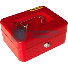 Ящик для денег Silwerhof 90x200x160 красный