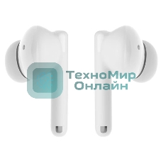 Наушники TWS Tecno Buds 4 Air белый, внутриканальные, Bluetooth, до 6 ч