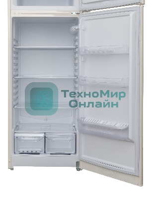 Холодильник Indesit TIA 16 E бежевый двухкамерный 245/51 л морозилка сверху, капельная система