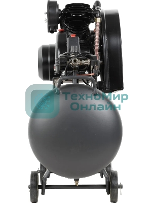 Компрессор поршневой Парма K-2200/100РМ масляный, 336 л/мин, 100 л, 2200 Вт, серый/черный