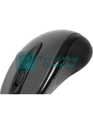 Мышь проводная A4Tech N-708X серый глянец/черный, 1600 dpi, USB, кнопки - 6