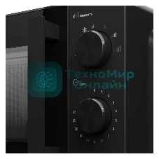 Микроволновая печь Kuppersberg TMW 204 B черный, 20 л, 700 Вт, переключатели - поворотный механизм