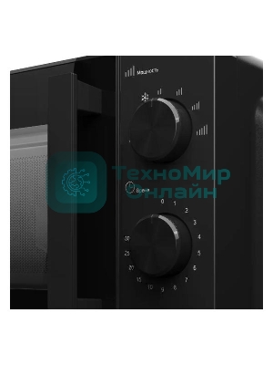Микроволновая печь Kuppersberg TMW 204 B черный, 20 л, 700 Вт, переключатели - поворотный механизм