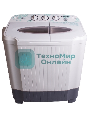Стиральная машина Славда WS-50PЕТ белый, загрузка вертикальная 5 кг, 1350 об/мин, класс А