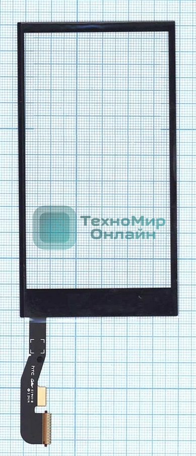Сенсорное стекло (тачскрин) для HTC One mini 2, черное