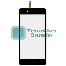 Сенсорное стекло (тачскрин) для Vivo Y53 (Y53i), черное
