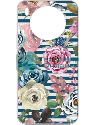 Чехол (клип-кейс) Gresso Air, для Honor 50 Lite, прозрачный/рисунок gr17aaae9355