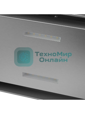 Вытяжка пристенная островная Maunfeld Bath Plus 402 нержавеющая сталь, 40 см, 1150 куб. м/ч, 52 дБ