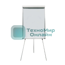Флипчарт Silwerhof Daily, лак, 70x100 см на треноге белый, лоток для аксессуаров
