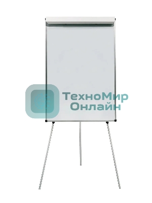 Флипчарт Silwerhof Daily, лак, 70x100 см на треноге белый, лоток для аксессуаров