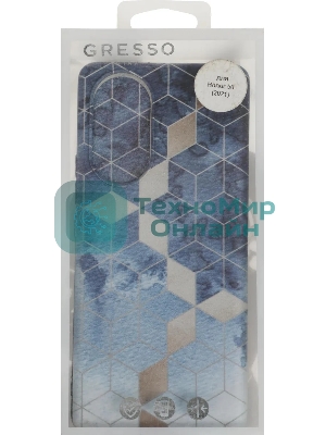 Чехол (клип-кейс) Gresso для Honor 50 Meridian синий (GR17AAAE8869)