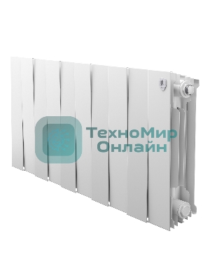 Радиатор биметаллический Royal Thermo PianoForte 300 белый - 10 секц.