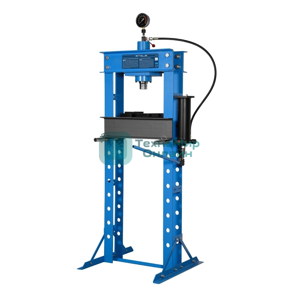 Пресс гидравлический с манометром Stels 52304 30 т