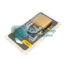 Замок навесной Deli DL508906 латунный, 50мм