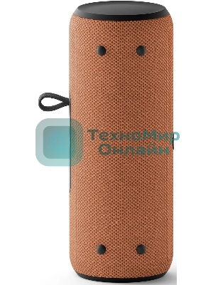 Умная колонка Яндекс Станция Стрит, 30Вт, компактная, 2 динамика, Wi-Fi, Bluetooth 5.0, Алиса, оранжевый