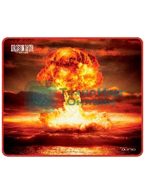 Комплект клавиатура+мышь Qumo Wartime проводной, USB, 3200 DPI, чёрный