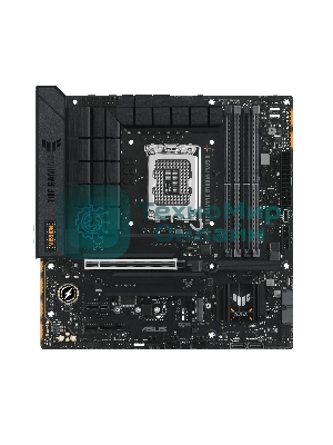 Материнская плата ASUS TUF GAMING B760M-PLUS II, LGA 1700, Intel B760, 4xDDR5, 4xSATA, 3xM.2, 1xPCIe 5.0 x16, 1xPCIe x4, 1xPCIe x1, 1xUSB-A 3.2 Gen 2, 2xUSB-A 3.2 Gen 1, 4xUSB 2.0, 1xUSB-C 3.2 Gen 2x2, 1x2.5Gb LAN, 5x3.5 мм, 7.1, mATX