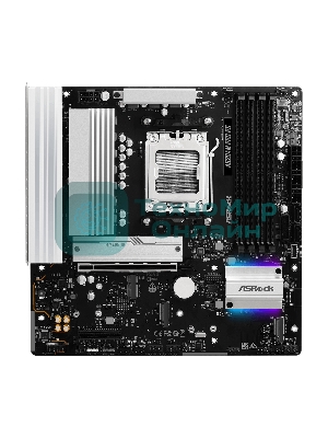 Материнская плата ASRock A620AM Pro RS, AM5, AMD A620, 4xDDR5, 2xSATA, 3xM.2, 1xPCIe 4.0 x16, 1xPCIe 3.0 x2, 1xDP, 1xHDMI, 1x2.5Gb LAN, 1xUSB-C 5Gbps, 3xUSB-A 5Gbps, 4xUSB-A 2.0, 3x3.5 мм, 7.1, mATX