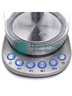 Чайник электрический Kitfort КТ-616 стекло