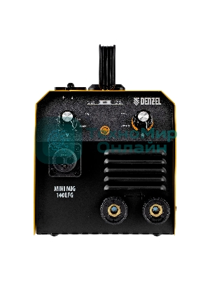 Аппарат инвертор. полуавтомат. сварки Denzel Mini MIG-140LFG, 140 А, ПВ 60%